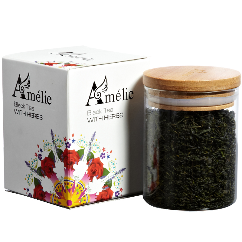 Amelie花草茶 小叶苦丁茶 青山绿水茶 120g/罐