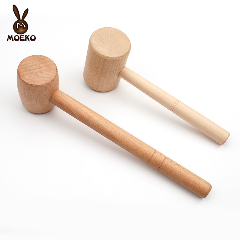 手工皮具制作diy皮革工具 皮雕木锤木槌 敲打木槌 耐冲实木材质