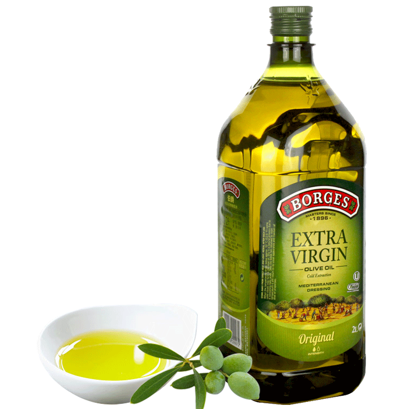伯爵borges西班牙原瓶原装进口特级初榨食用橄榄油 2l