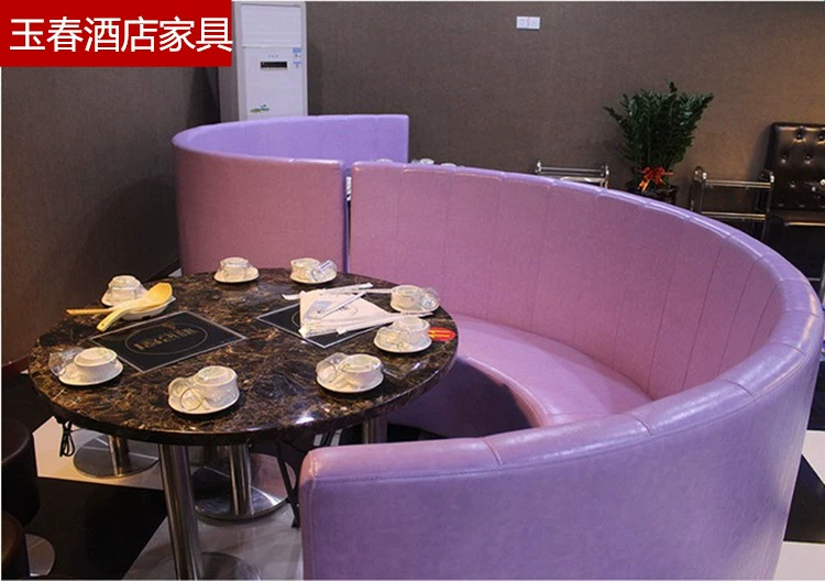Bàn ghế cà phê Nội thất khách sạn Cafe Chủ thẻ Trà trà Nội thất Sofa Lẩu Nhà hàng Hội trường Trà Thực phẩm phương Tây - FnB Furniture chân bàn gấp thông minh	