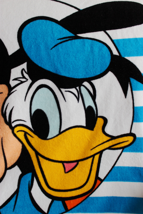 孚日塞维斯goofy高飞唐老鸭迪士尼纯棉卡通儿童大毛巾浴巾沙滩巾