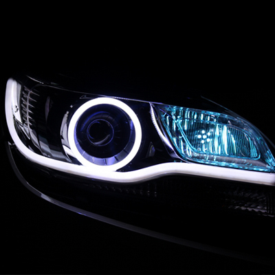 雪佛兰迈锐宝汽车前大灯总成改装透镜氙气灯天使眼led日行灯改装