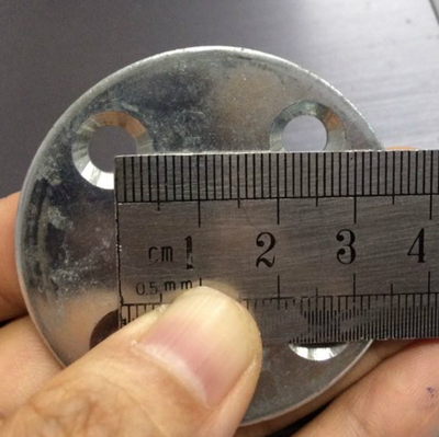 cy187 加厚圆形连接板直径50mm圆形连接板连接件办公家具五金配件