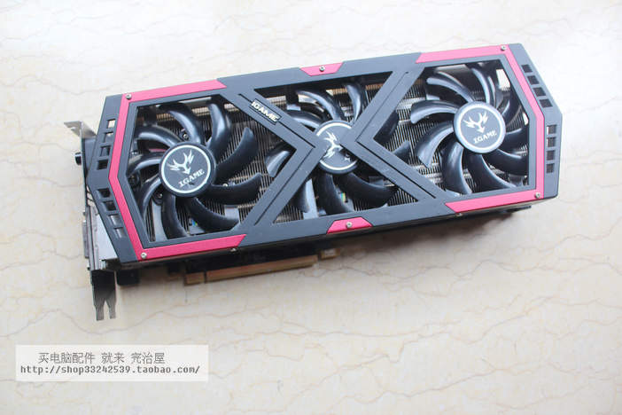 七彩虹(colorful igame780-3gd5 gtx780 384bit位宽