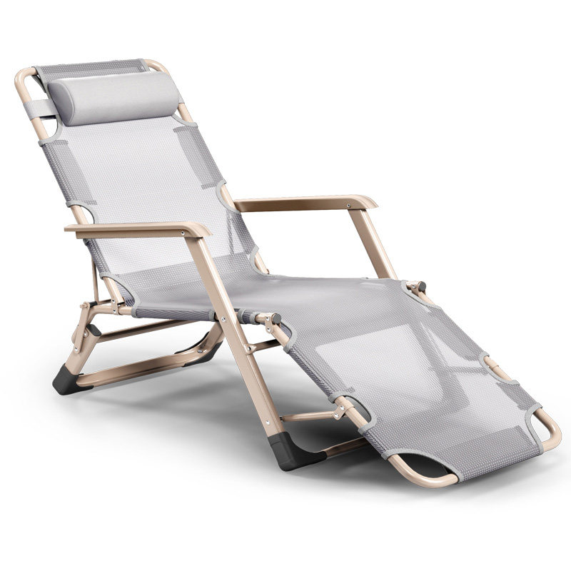 索乐升级版折叠午椅单人床午休床折叠午休午睡躺椅透气网布