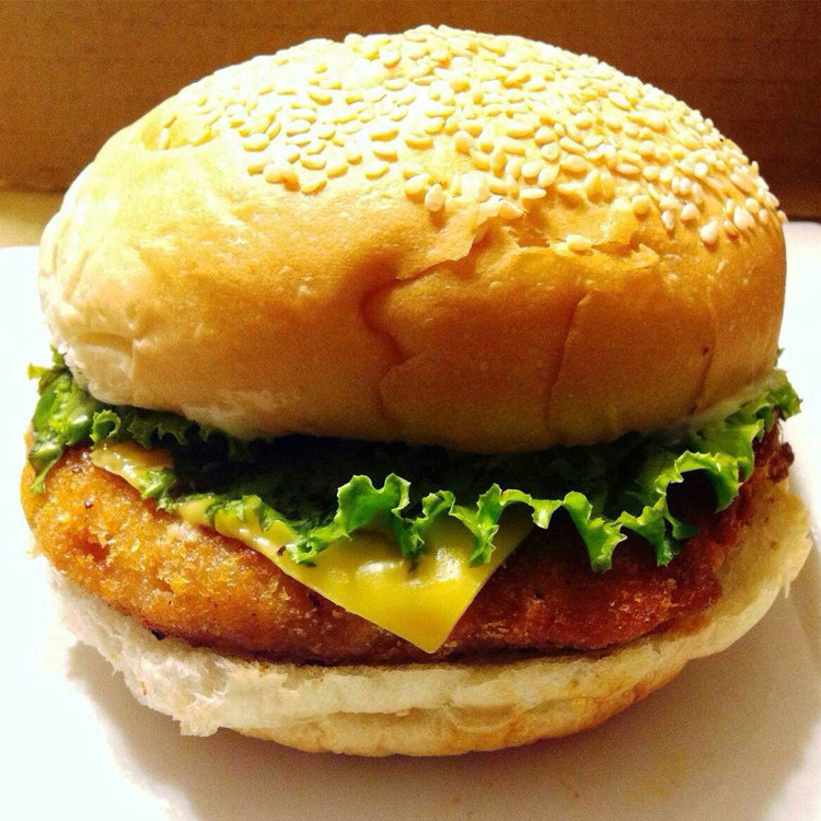 素莲素食素汉堡排三种口味任选220g 大部分地区满68包邮