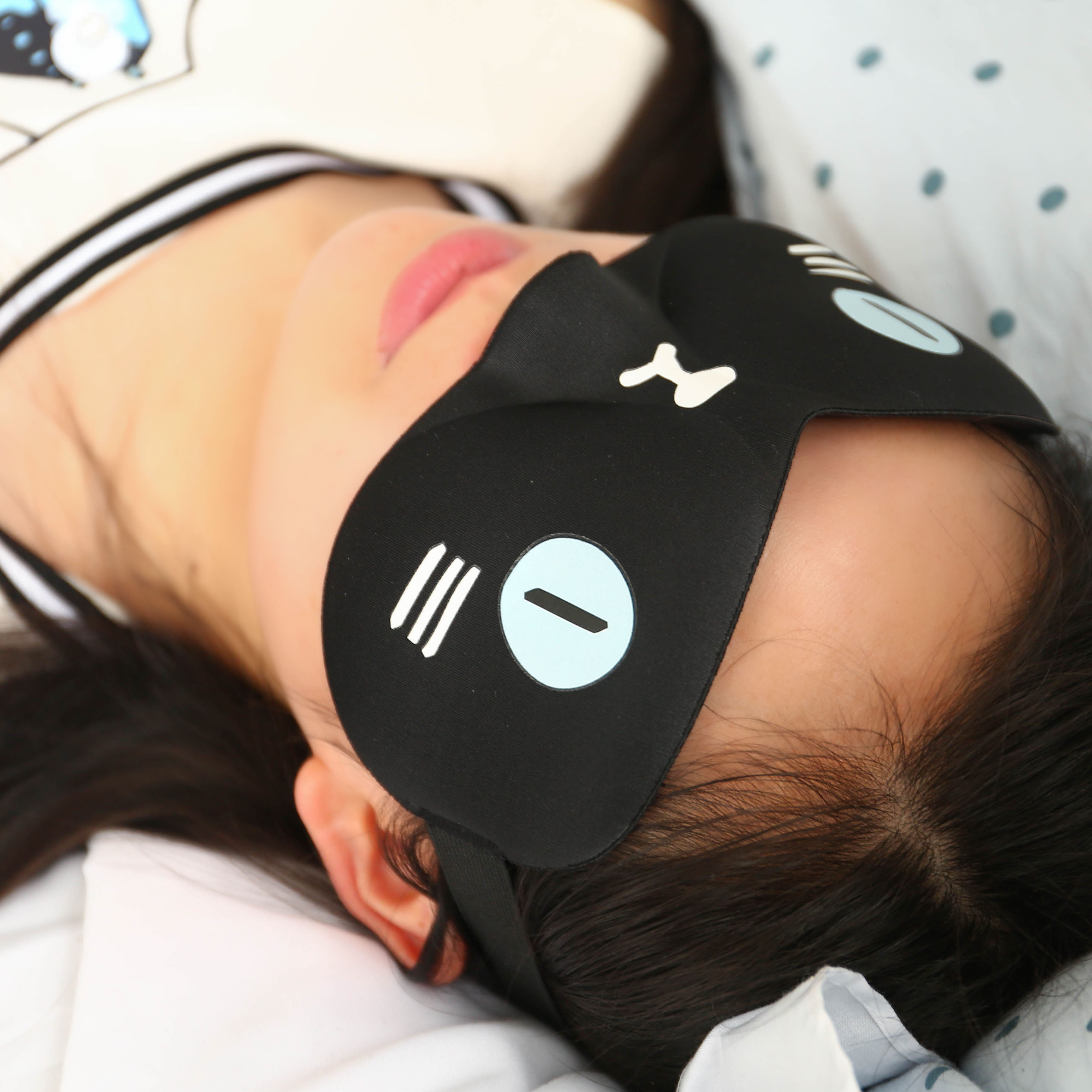 包邮可爱卡通3d立体遮光睡眠眼罩透气睡觉眼罩护眼缓解疲劳ht292