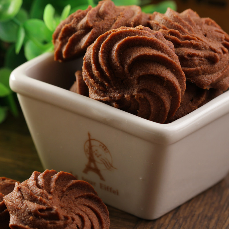 妙蕾进口手工咖啡曲奇饼干零食品下午茶糕点心