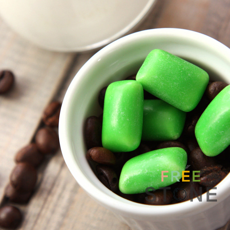 【先看说明】military energy高浓缩咖啡因能量口香糖留兰香5粒