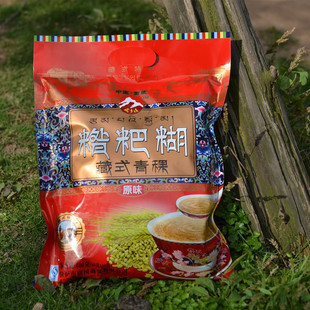 西藏特产 青稞酥油茶甜味小盒6袋 产 速溶固体饮料 旗树牌