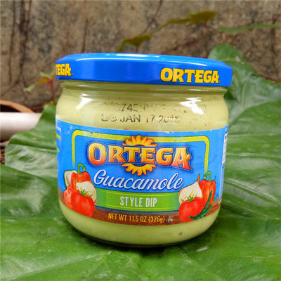 ortega 美國進口牛油果沾醬 鱷梨色拉醬guacamole style dip 326g