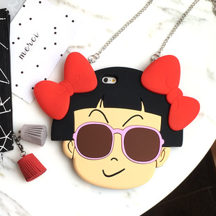 chocoolate iq博士草菇妹妹iphone6s手机壳阿拉蕾苹果6plus硅胶套