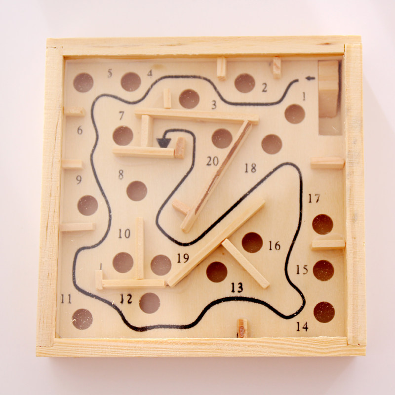 成人益智休闲迷宫走珠亲子游戏儿童礼物小学生迷宫开发智力玩具