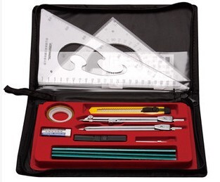 宇球绘图仪器组合套尺工具学生建筑工程 机械制图 绘图工具套装