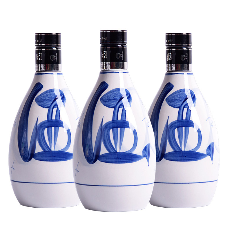 山西汾酒杏花村杏花源酒业青花十五年45度500ml*3原浆白酒特价