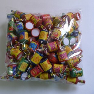 彩带 手持小拉炮 香槟造型礼花筒 彩带礼炮 生日婚嫁庆典用品 玩具