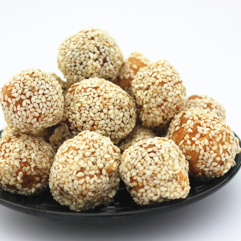 酥京果 武汉特地道"米食" 传统手工精制 雪果300g 还有麻果