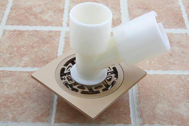 地漏下水三通洗衣机下水管地漏专用接头弯头洗衣机排水管硅胶三通