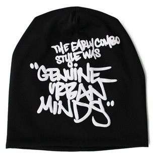 嘻哈 潮包头帽子女月子帽 男士字母头巾帽韩版嘻哈街舞帽