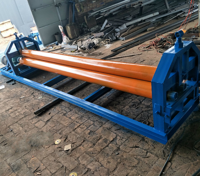 三辊电动卷板机锥形卷圆机铁皮铁板不锈钢滚圆机卷管机弯圆压筋机