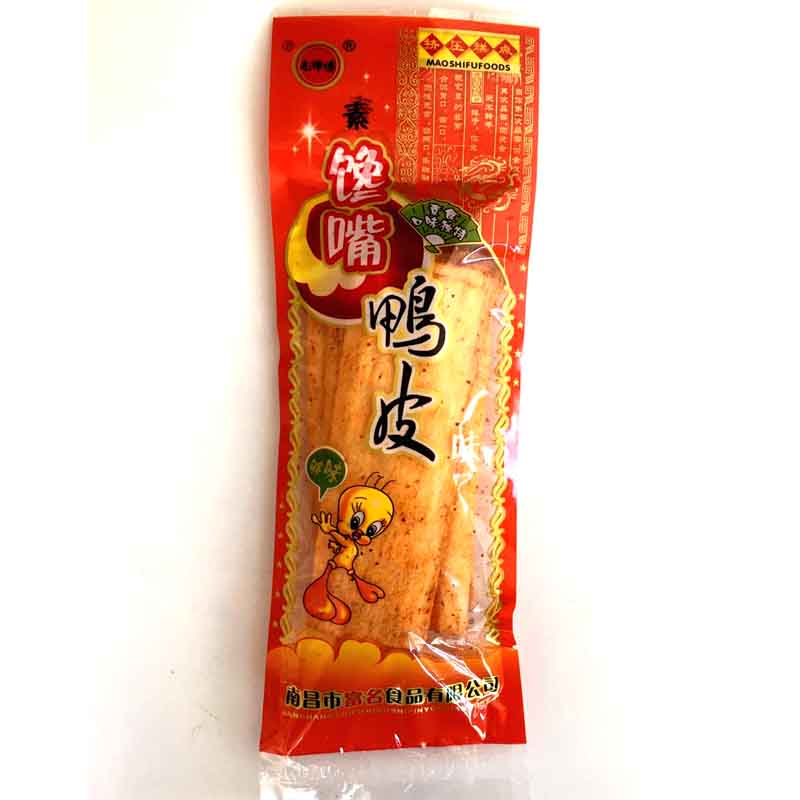 毛师傅素馋嘴鸭皮麻辣零食辣片20袋包邮香辣豆皮怀旧大刀肉辣条