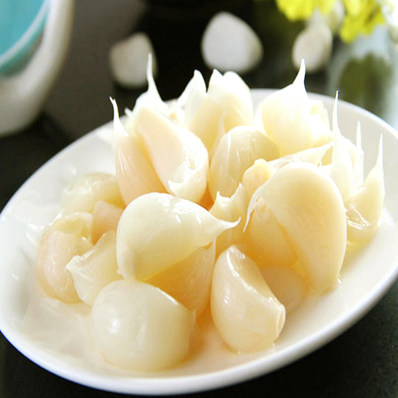 安徽阜阳特产糖醋蒜糖蒜甜蒜糖蒜头白砂糖腌制大蒜500g