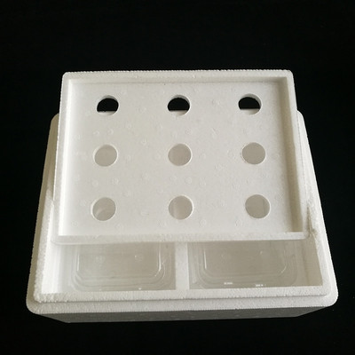 2斤樱桃泡沫箱保温保鲜樱桃专用泡沫箱箱 车厘子泡沫箱纸箱升级版