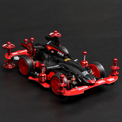 杨楷四驱车四驱兄弟扬楷拼装四驱车改装铝合金套件龙头凤尾玻纤维