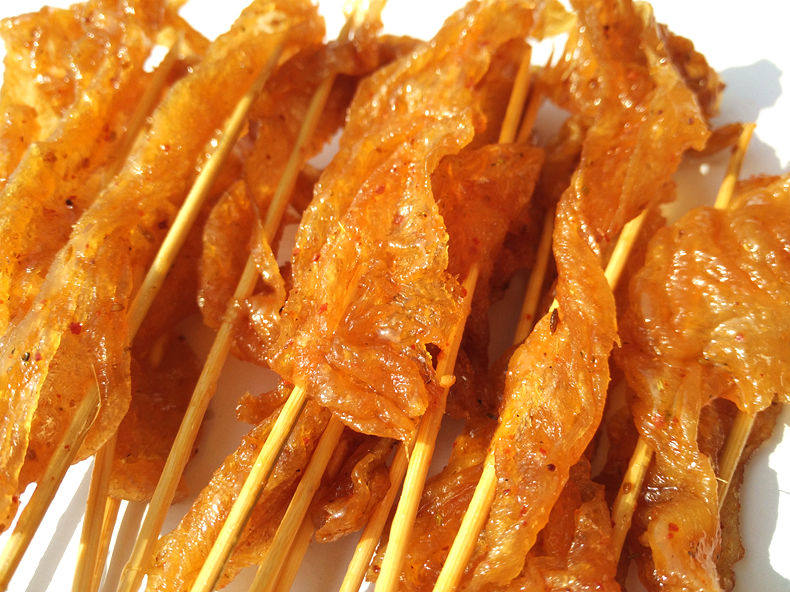 馋嘴鸡翅大豆蛋白肉串鸡翅串辣条豆制品辣包麻辣素面筋串零食包邮