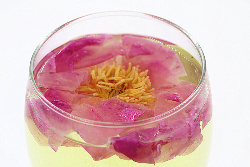 天禄茗茶 花草茶 牡丹花茶 洛阳特级干牡丹花朵茶500g 包邮