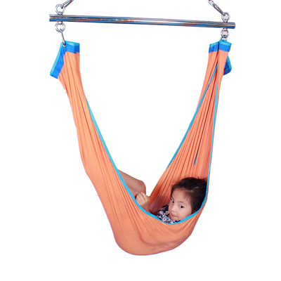 精品 幼儿园儿童感统器材室内吊缆 悬挂布袋布兜吊椅 网缆秋千