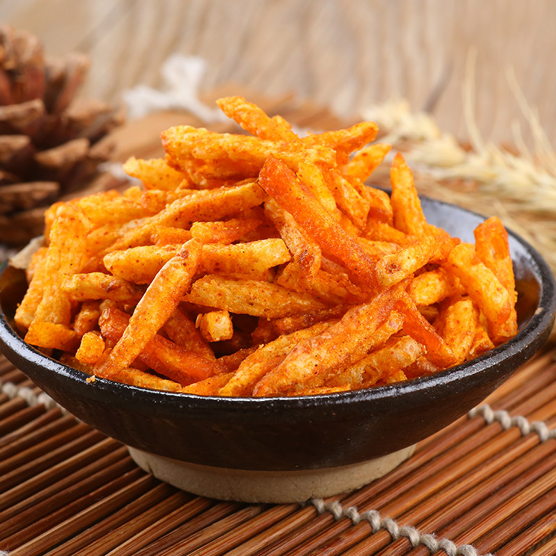 【馋解香 土豆丝140g*2袋】贵州特产休闲零食 开阳麻辣土豆丝