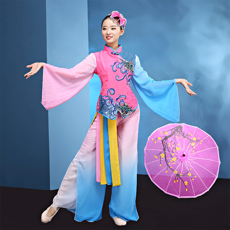 伞舞舞蹈结束造型图片,伞舞结尾造型图片,舞蹈结束动作造型图片_大山谷图库