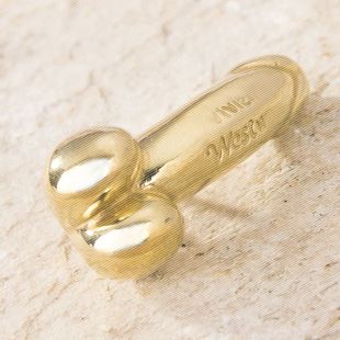 黄铜小jj鸡鸡钥匙扣创意趣味男人雄起利器牛人选择小丁丁挂件吊坠