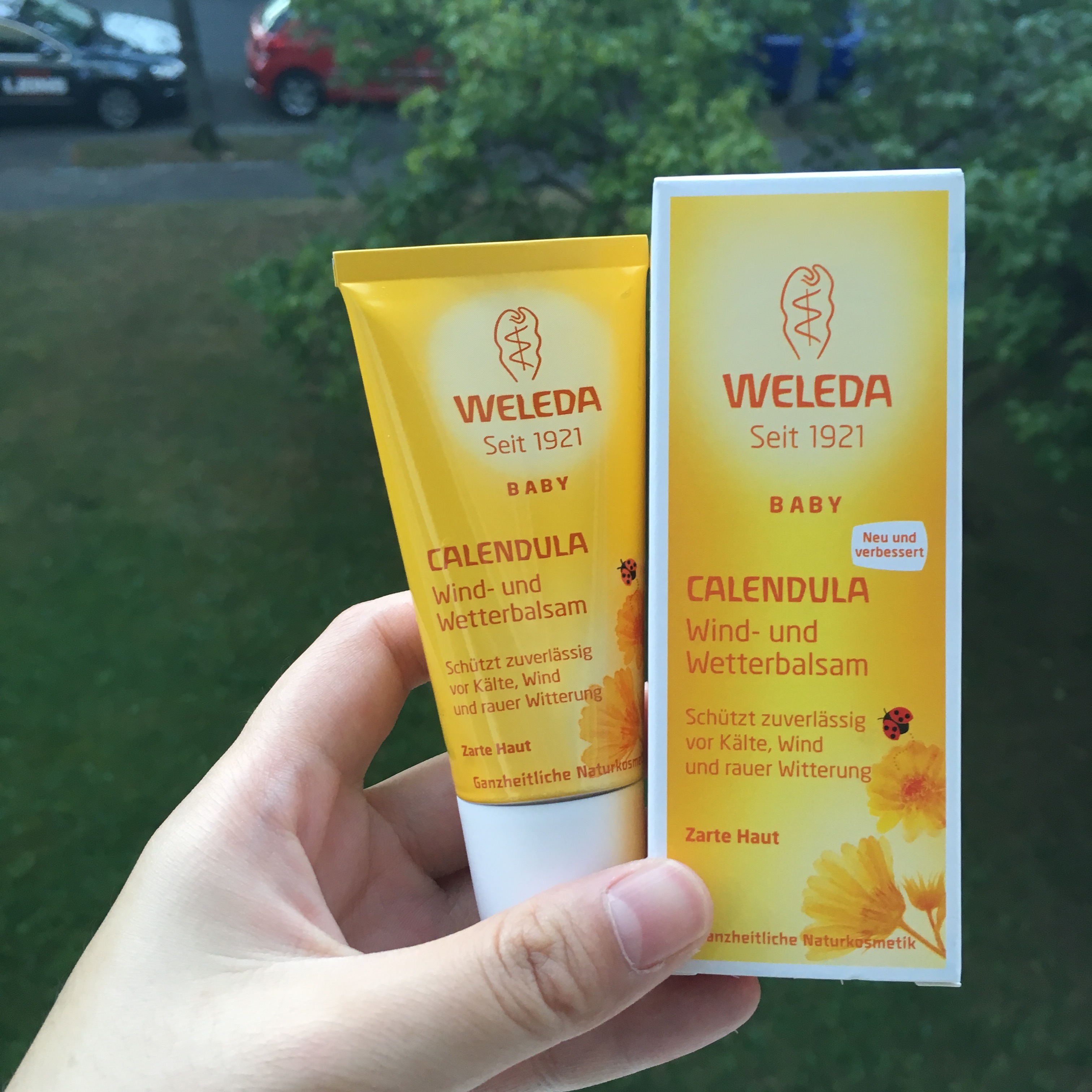 【现货】weleda维蕾德金盏花婴幼儿防风面霜30ml