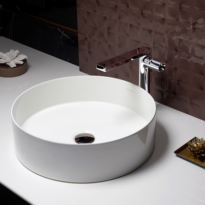 科勒面盆 比嘉星钻时尚台上式脸盆 90011/90012 方形 圆形可选