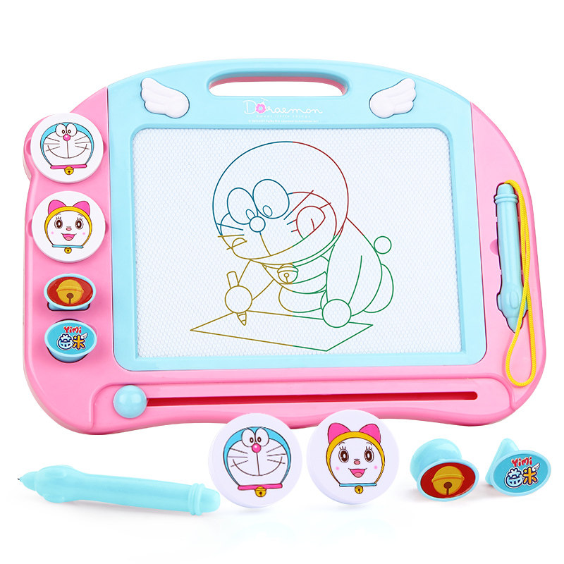 儿童画画板磁性写字板笔 彩色小孩幼儿磁力宝宝涂鸦板 1-3岁2玩具