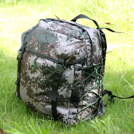 正品配发07数码迷彩生活携行具01b背囊 军迷双肩包带支架01b寒区_不