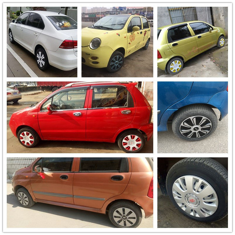 适用于奇瑞qq3配件改装轮毂盖qq308轮胎帽车轮装饰罩钢圈盖大轮帽