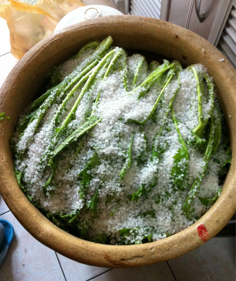 雪里蕻咸菜5斤装免邮 正宗宁波无防腐剂腌菜咸菜酸菜雪菜孕妇咸菜