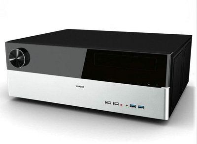 乔思伯 g3 客厅卧式htpc电脑机箱 支持atx大板 30cm显卡 大电源