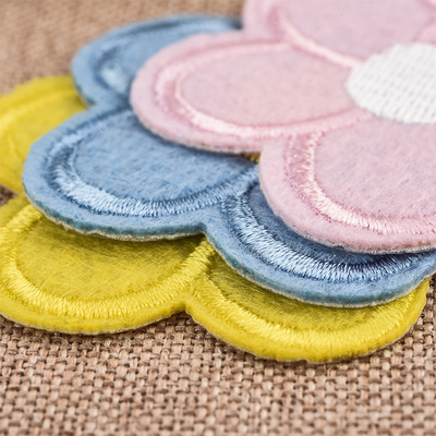 贴布卡通小花补丁贴服装衣服牛仔裤子装饰熨贴花补洞