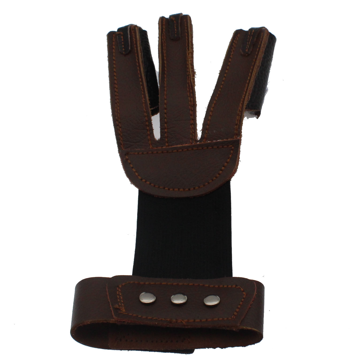 水天谷射箭弓箭牛皮护指反曲弓三指护指射箭器材配件假一罚十包邮