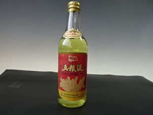 古玩收藏品老货古董旧货老物件红旗牌五七年五粮液酒