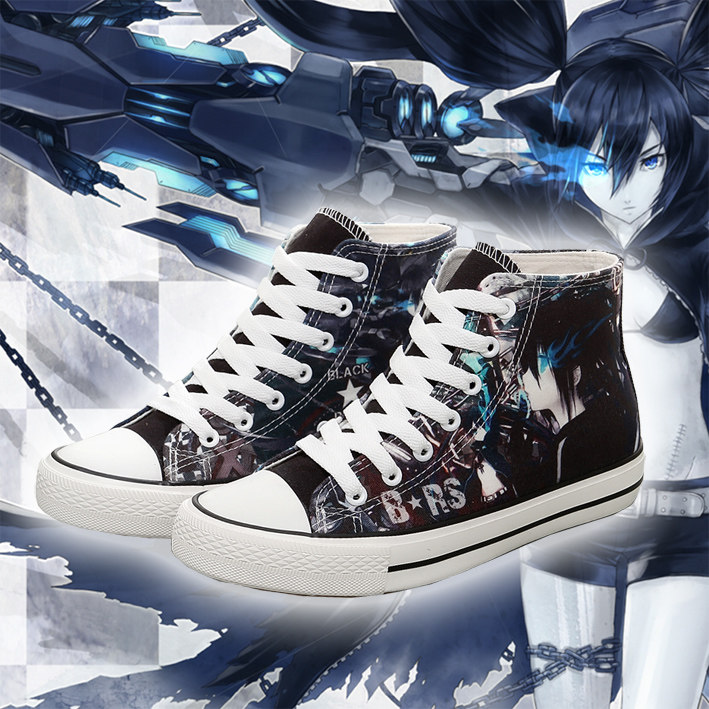 夜光初音未来动漫周边鞋子青少年学生板鞋男韩版情侣帆布鞋潮流夏