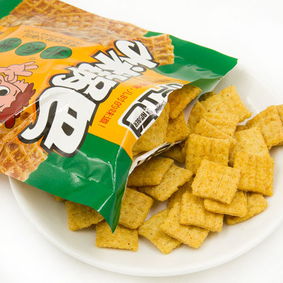 琥珀小米锅巴 安徽特产小吃零食20袋装500g 饼干糕点办公室 包邮