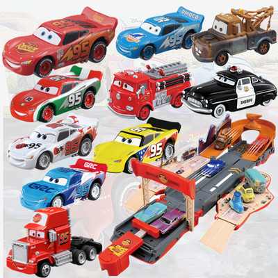 takara tomy多美卡合金车赛车汽车总动员2儿童玩具车模型闪电麦昆