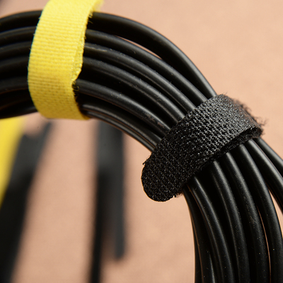 100条魔术贴扎带理线带电脑数据线电源线收纳尾纤电线扎带绑线带