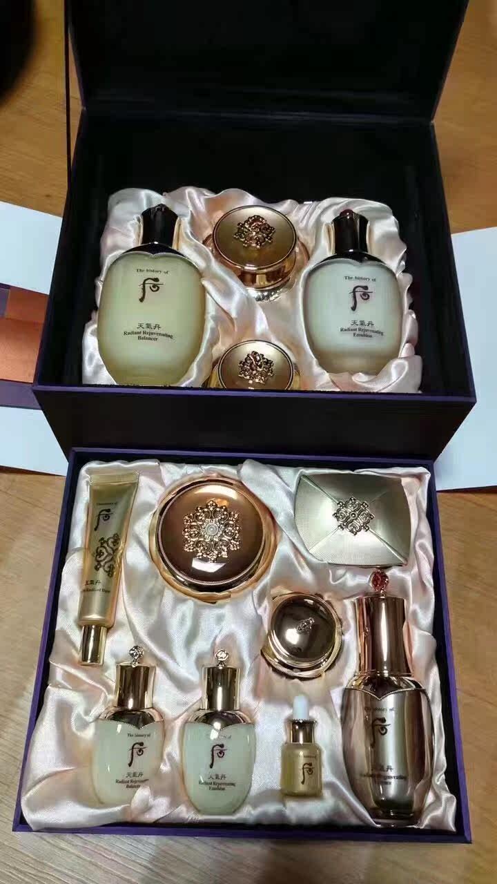 韩国直邮 专柜正品 天气丹一月皇后套盒 化妆品