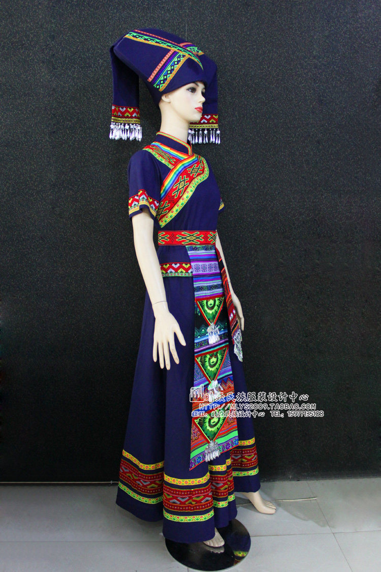壮族服饰特点及风格,壮族服饰特点,羌族服饰特点_大山谷图库